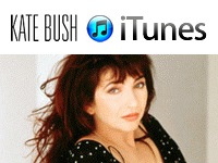 Albumy Kate Bush na iTunes...