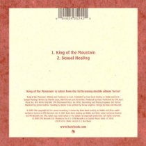 Kate Bush - okładka singla [wydanie brytyjskie w kartoniku - tył] 'King of the Mountain'