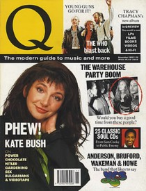 Listopad 1989 - Kate Bush po raz pierwszy na okadce Q